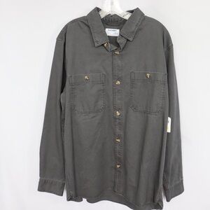 NWT Old Navy Men's Gray Button-Up Shirt